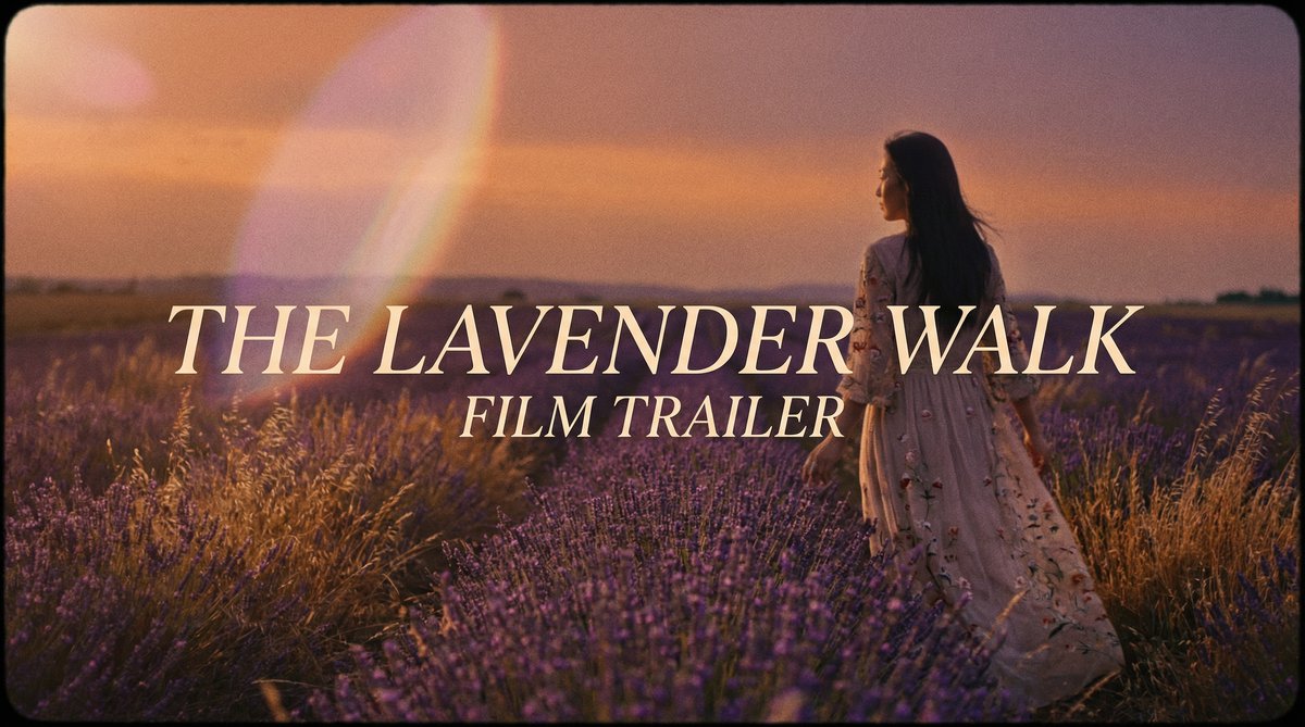 同人动漫薰衣草花海唯美视频