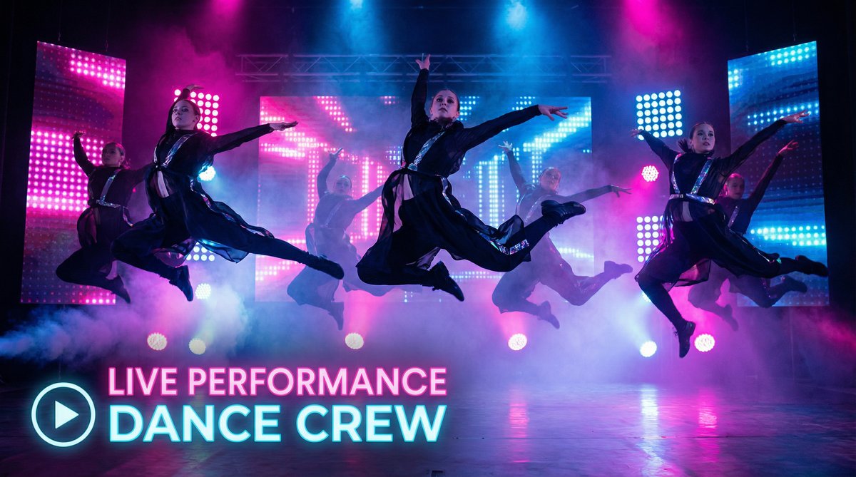 同人动漫舞蹈表演视频